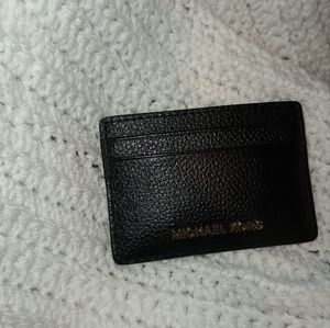 Black Micheal Kors Id/Card holder